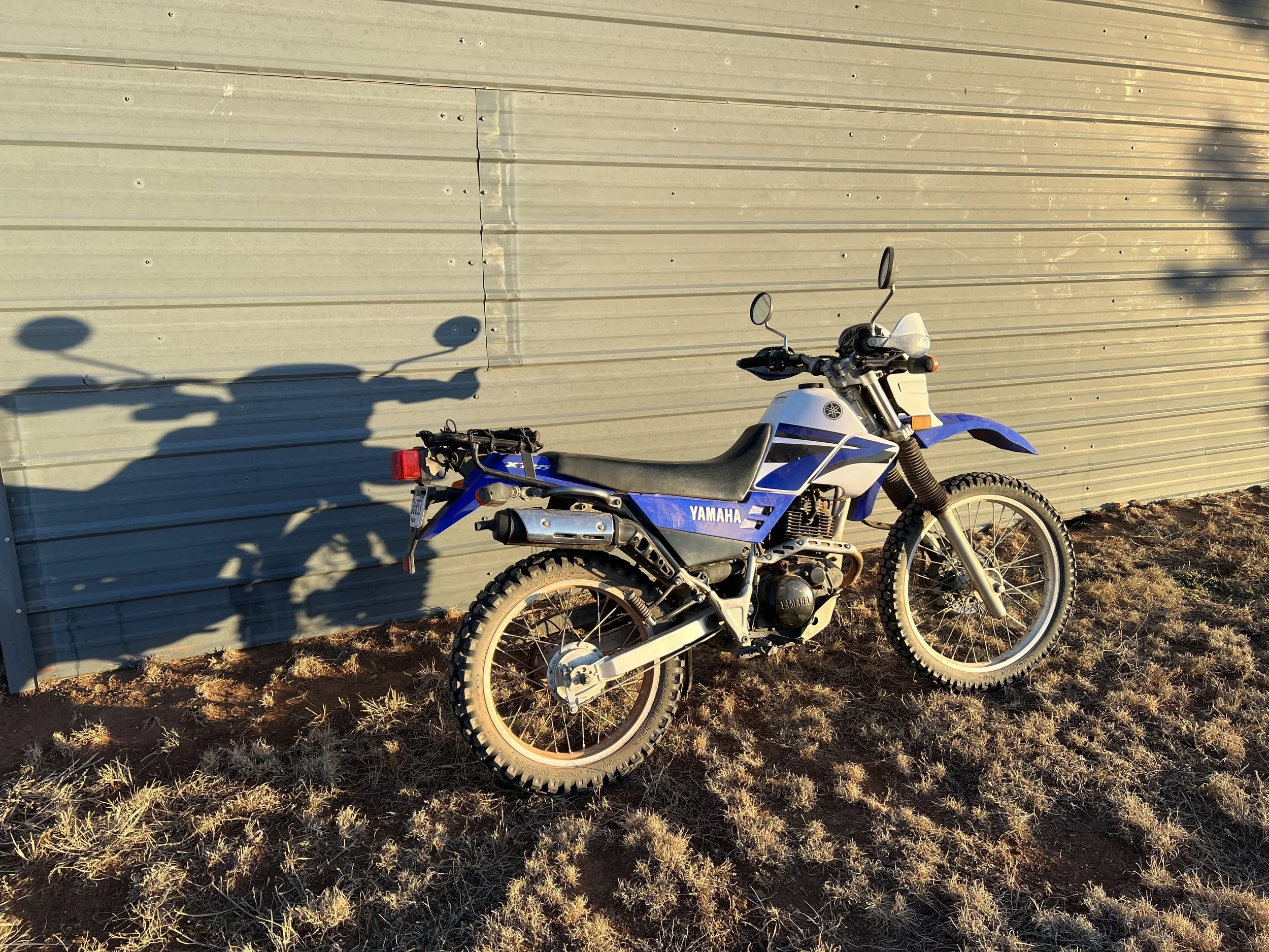Yamaha Serow dual-sport motorcycle
